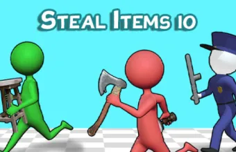 PLay Steal Items io now!